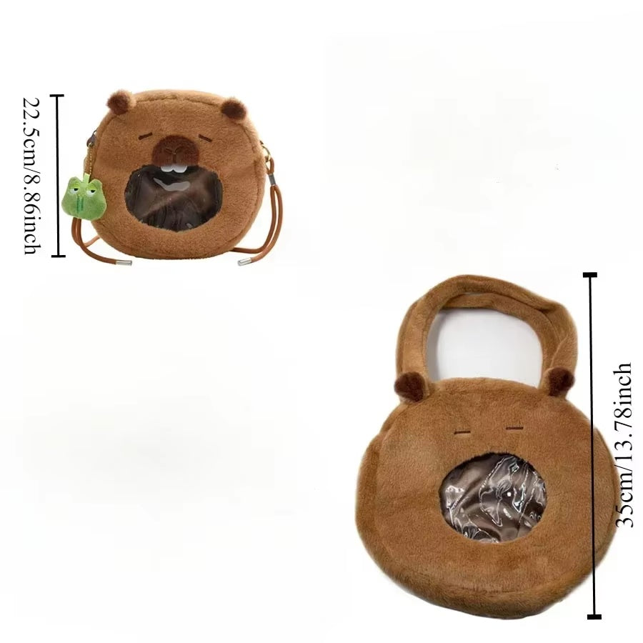 Capybara Plush Backpack [Various Styles]