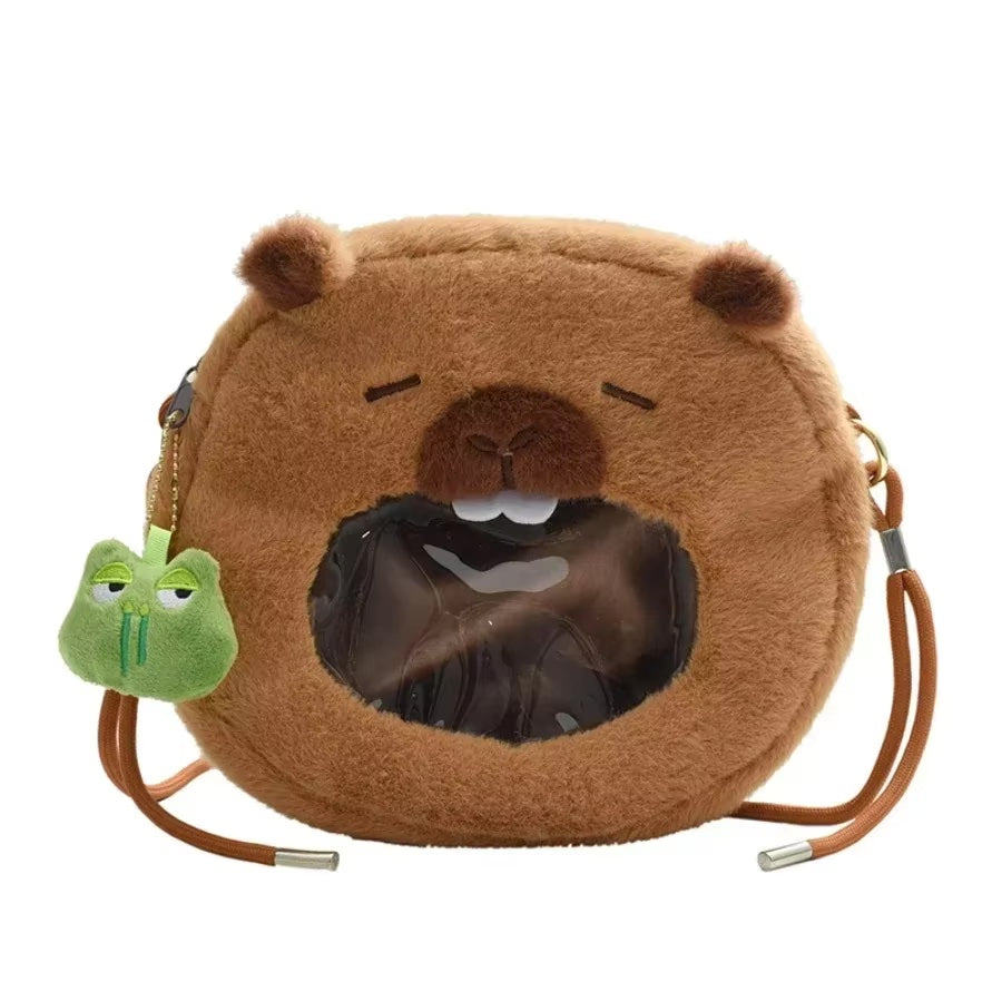 Capybara Plush Backpack [Various Styles]